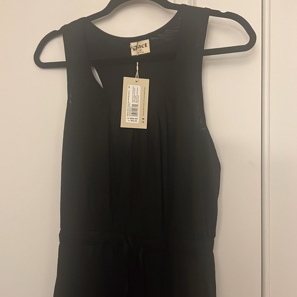 NEW! Organic Cotton Pact Relaxed Perfect Slub Tank Maxi Dress Size: medium - Picture 5 of 10